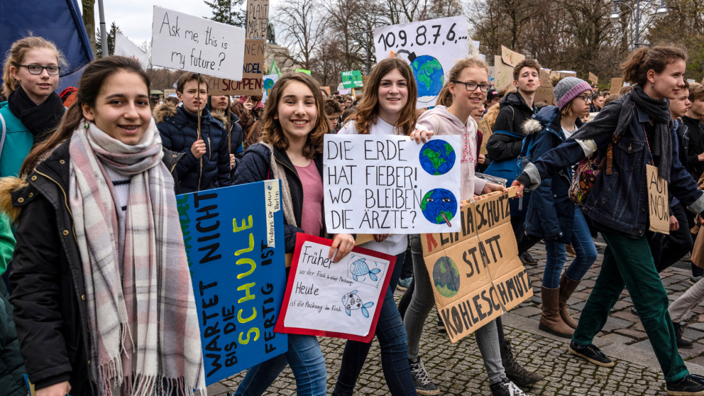 Klimastreik in Berlin